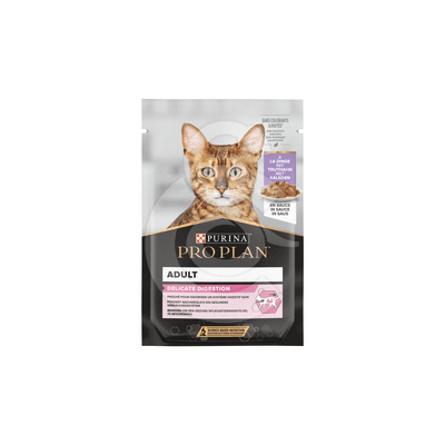 PP Cat Adult Delicate Digestion Dinde Sauce Sachet repas