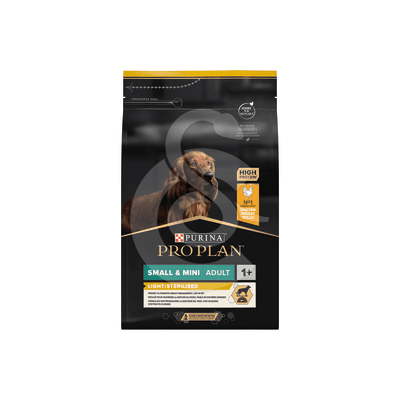 Pro Plan Dog Small&Mini Adult Light/Sterilised Poulet