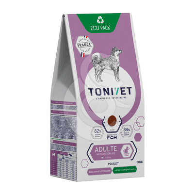 Tonivet Chien Adulte Medium Stérilisé Poulet