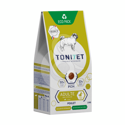 Tonivet Chien Adulte Mini Stérilisé Poulet