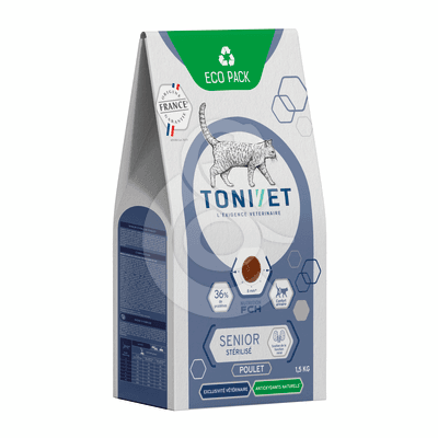 Tonivet Chat Senior Stérilisé Poulet