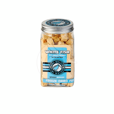 Friandises lyophilisées Kiwi Walker 100 % Poisson blanc