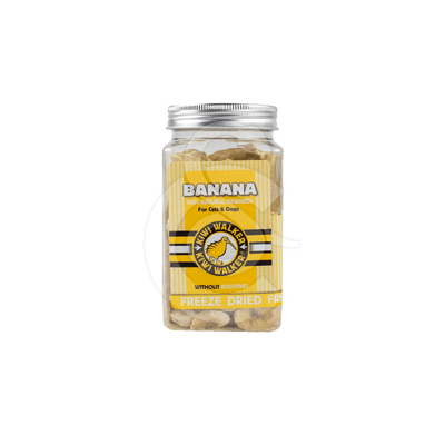 Friandises lyophilisées Kiwi Walker 100 % Banane
