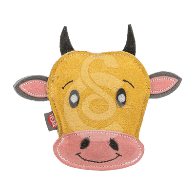 Jouet chien Trixie : Vache en cuir