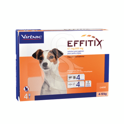 Effitix Spot On Petit Chien 4-10 kg