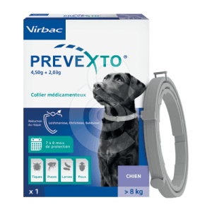 Prevexto collier Chien > 8 kg