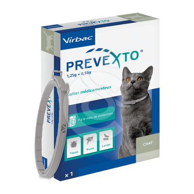 Prevexto collier Chat