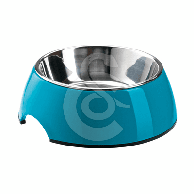 Gamelle 2 en 1 Hunter pour chien en inox/mélaminé