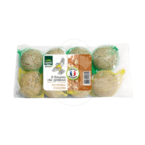 Boules de graisse Arachides + Insectes