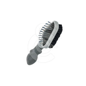 Brosse FURminator double à picots métal et poils