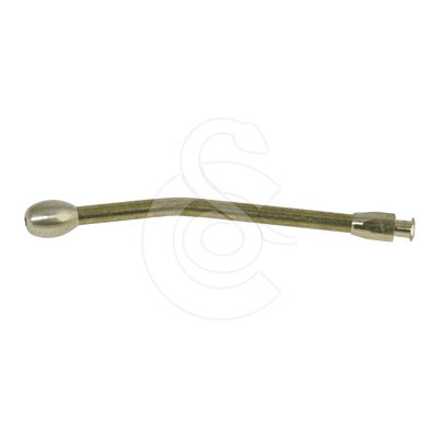 Canule de drogage embout Luer Lock en laiton Génia
