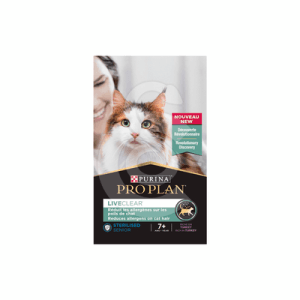 Pro Plan Cat Liveclear Sterilised 7+ Dinde