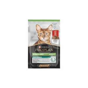 Pro Plan Cat Sterilised Maintenance Boeuf Sauce Sachet repas
