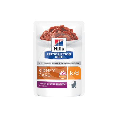 Chat k/d Boeuf Sachet Repas