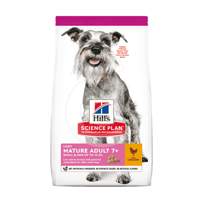Chien Mature Adult 7+ Light Small&amp;Mini Poulet