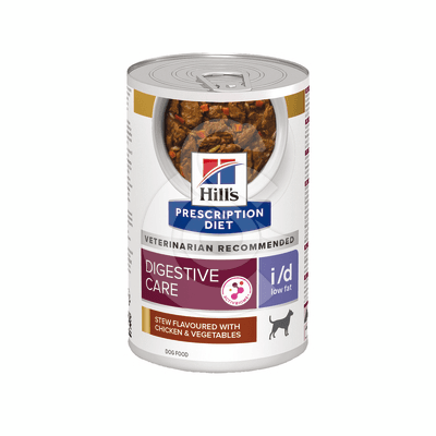Chien i/d Low Fat Digestive Mijotés Poulet &amp; Légumes Boîte