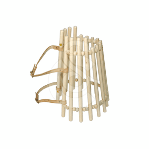 Collier de contention en bois pour équins