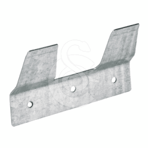 Fixation murale zinguée pour seau à veau