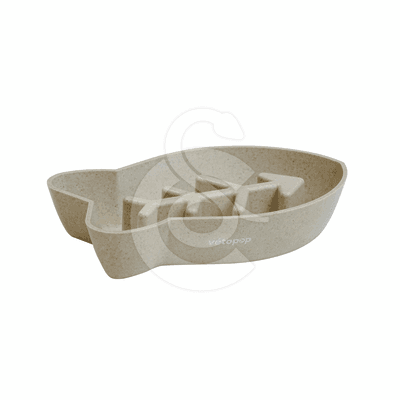 Gamelle anti-glouton Genia Pop Poisson