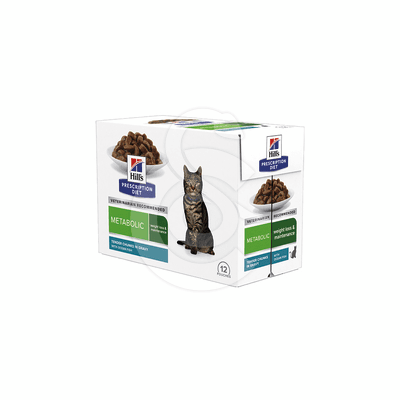 Chat Metabolic Poisson Sachet repas