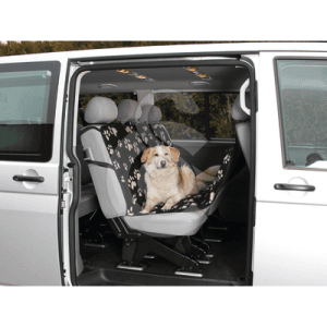 Housse de banquette arrière Trixie en nylon et polaire