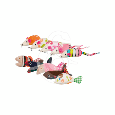 Jouet chat Trixie : Souris ou poisson