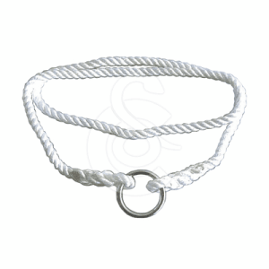 Lac de vêlage en polyamide avec anneau métal