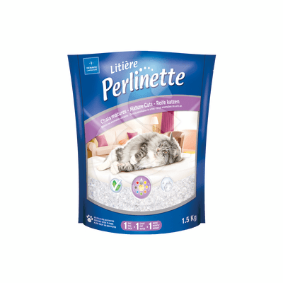 Litière absorbante Perlinette Chats Matures Suivi santé
