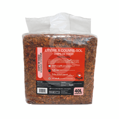 Litière et Couvre sol Chips Coco Spécial Basse-Cour