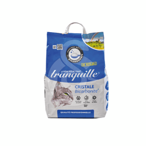 Litière absorbante Cristale Tranquille Bicarbonite