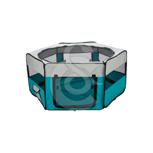 Parc à chiots pliant en tissu