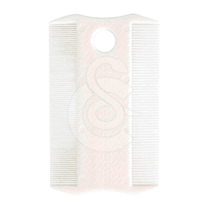 Peigne à puces sans manche en plastique