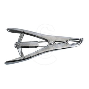 Pince métal pour anneaux caoutchouc