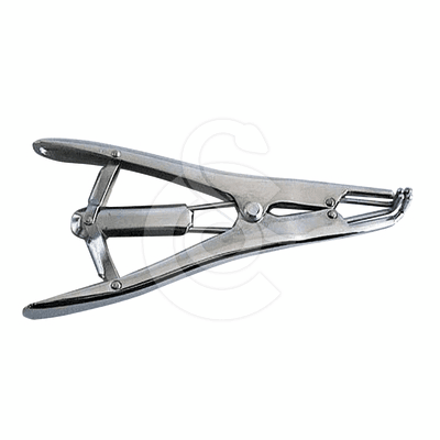 Pince métal pour anneaux caoutchouc