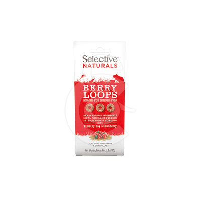Selective Naturals Berry Loops pour cochons d'Inde