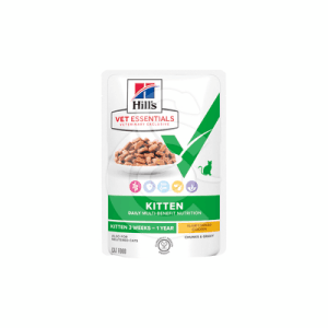 Vet Essentials Chat Multi-Benefit Kitten Poulet Sachet repas
