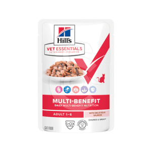 Vet Essentials Chat Multi-Benefit Adult Saumon Sachet repas