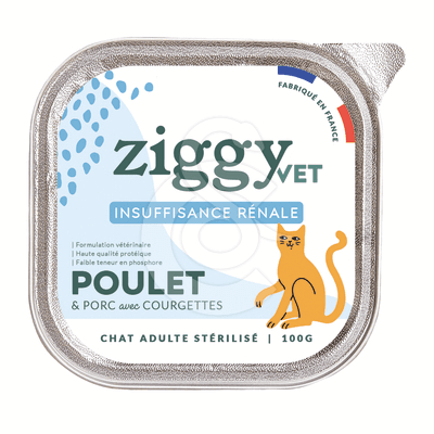 Ziggy Chat Adulte Insuffisance Renale Poulet Pâtée