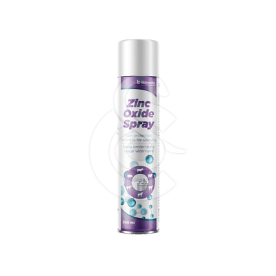 Zinc oxyde spray