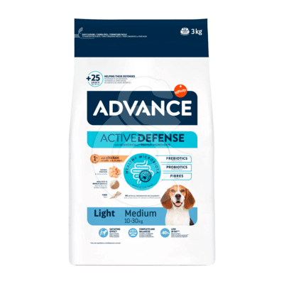 Advance Active Defense Chien Light Medium Poulet