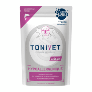 Tonivet Chat hypoallergénique Saumon Sachet repas