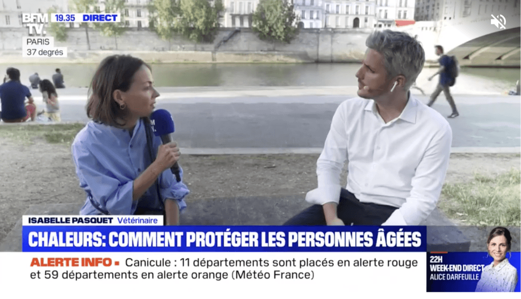 Canicule: les conseils d'Isabelle Pasquet, vétérinaire, pour protéger les animaux de la chaleur pour BFM