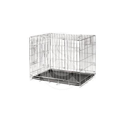 Cage métal Trixie Home Kennel pliante avec bac