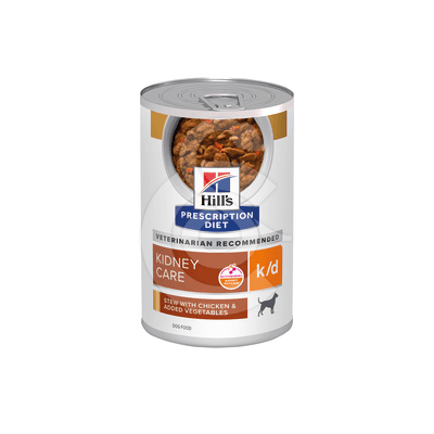 Chien k/d Kidney Mijotés Poulet & Légumes Boîte