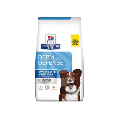 Chien Derm Defense Poulet
