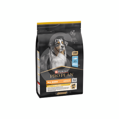 Pro Plan Dog All Size Adult Light/Sterilised Poisson blanc