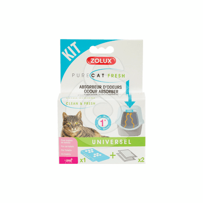 Kit anti-odeurs Zolux PureCat Fresh