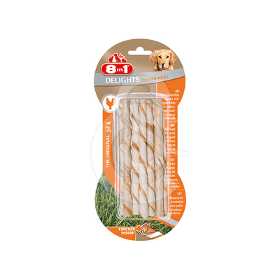 Os à mâcher 8in1 Delight Twisted Sticks