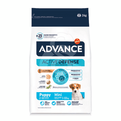 Advance Active Defense Chien Puppy Mini Poulet