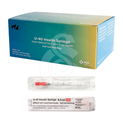 Seringue à insuline Caninsulin UU